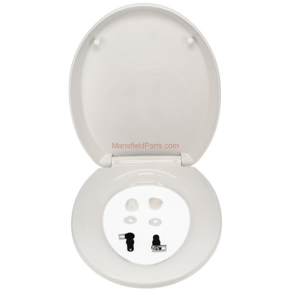 Mansfield Genuine Elongated White Toilet Seat SB1500