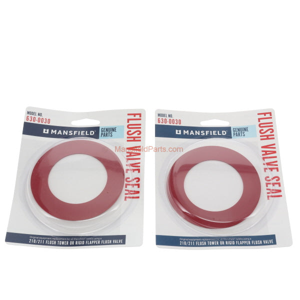 Mansfield Genuine 630-0030 2 Pack Flush Valve Seals - MansfieldParts