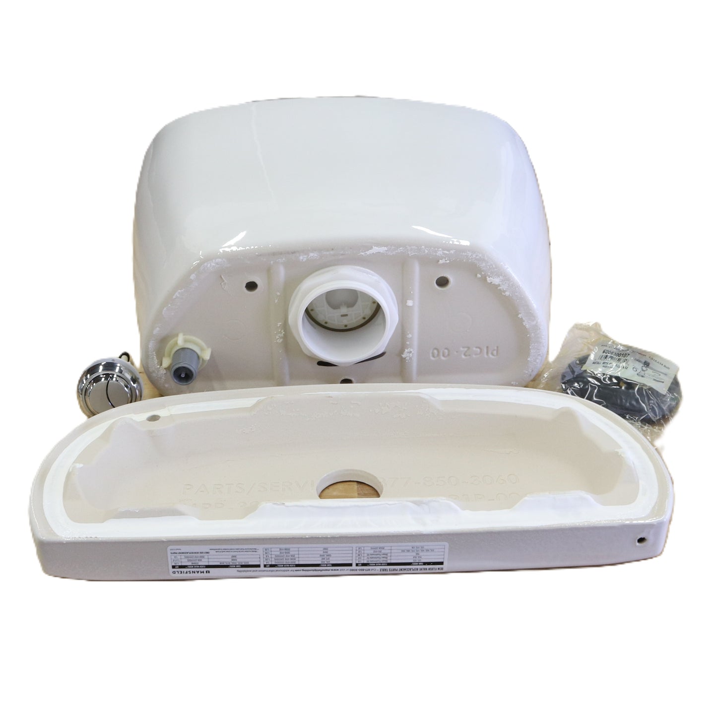 Mansfield Genuine 3386 Complete White Tank