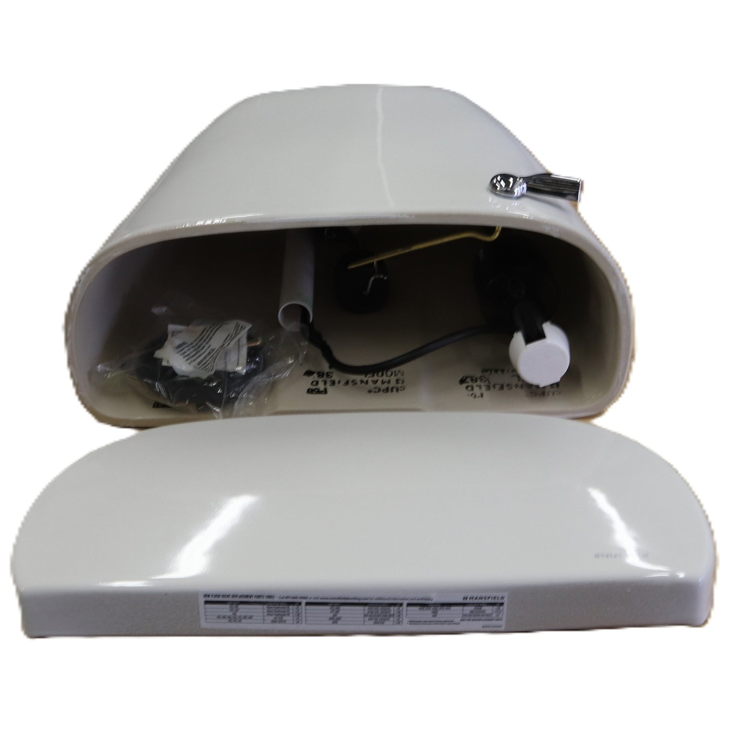 Mansfield Genuine 387 White Complete Tank