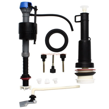 Mansfield Genuine New Style Tank Rebuild Kit With Chrome Handle