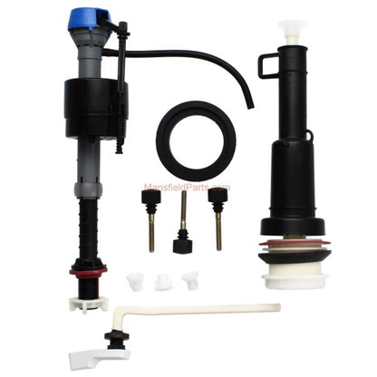 Mansfield Genuine New Style Tank Rebuild Kit With White Handle