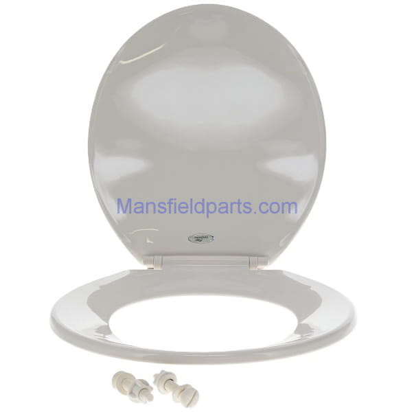 Mansfield Genuine Biscuit Round Plastic Toilet Seat