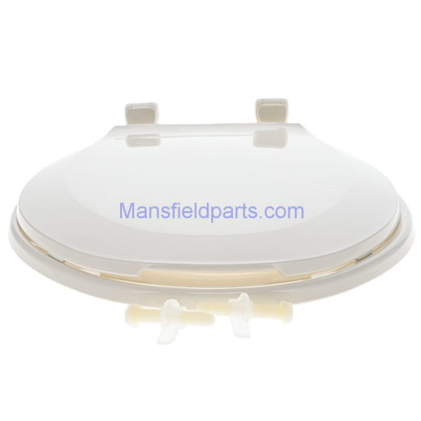 Mansfield Genuine Biscuit Elongated Plastic Toilet Seat