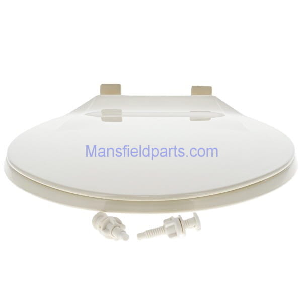 Mansfield Genuine Bone Elongated Plastic Toilet Seat