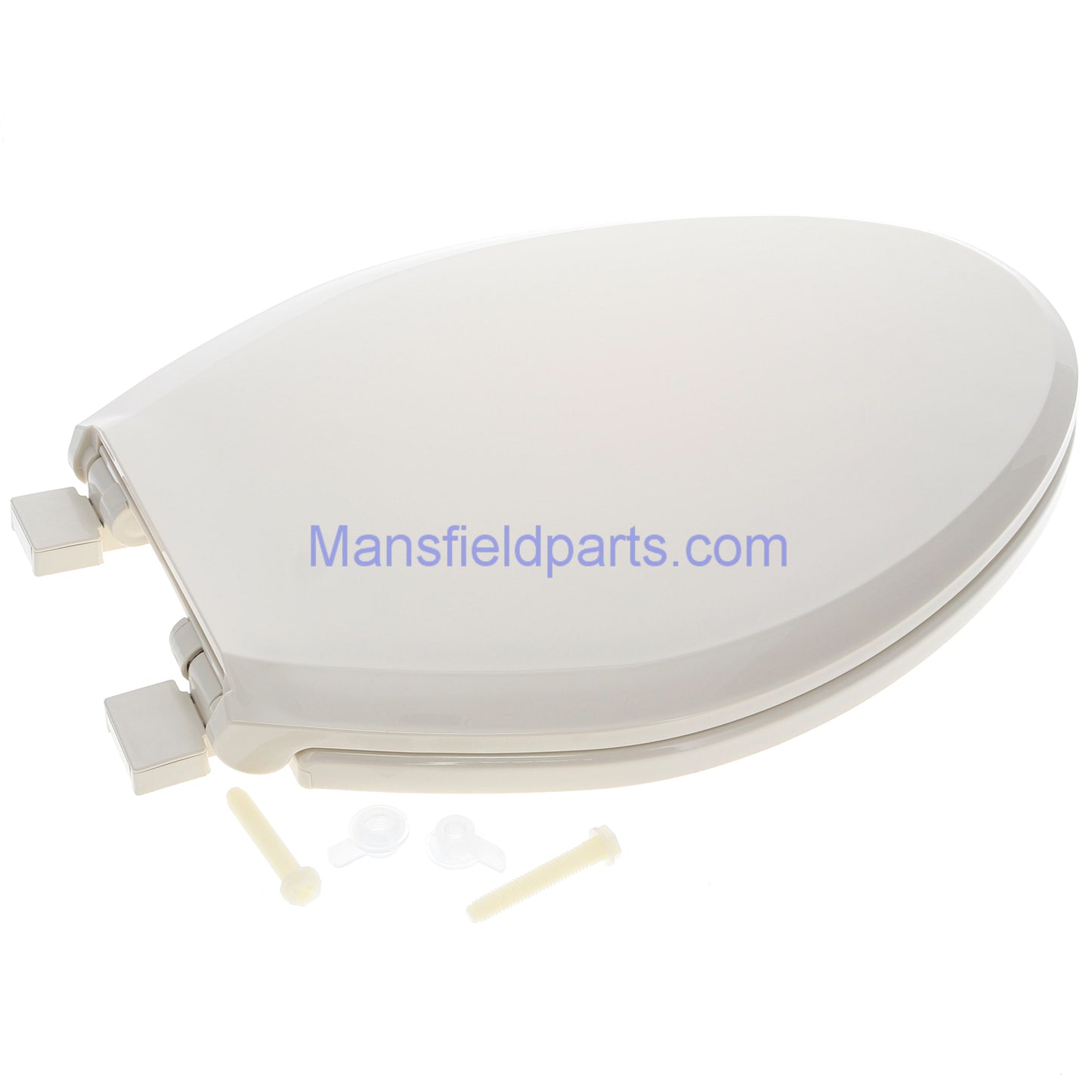Mansfield Genuine Elongated Slow Close Bone Toilet Seat