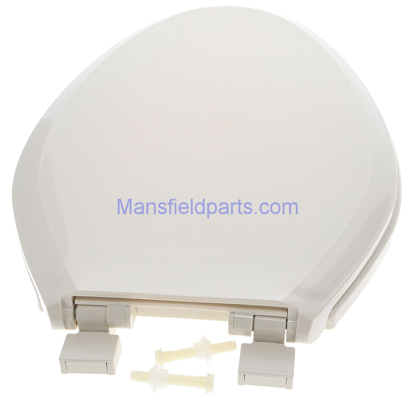 Mansfield Genuine Elongated Slow Close Bone Toilet Seat