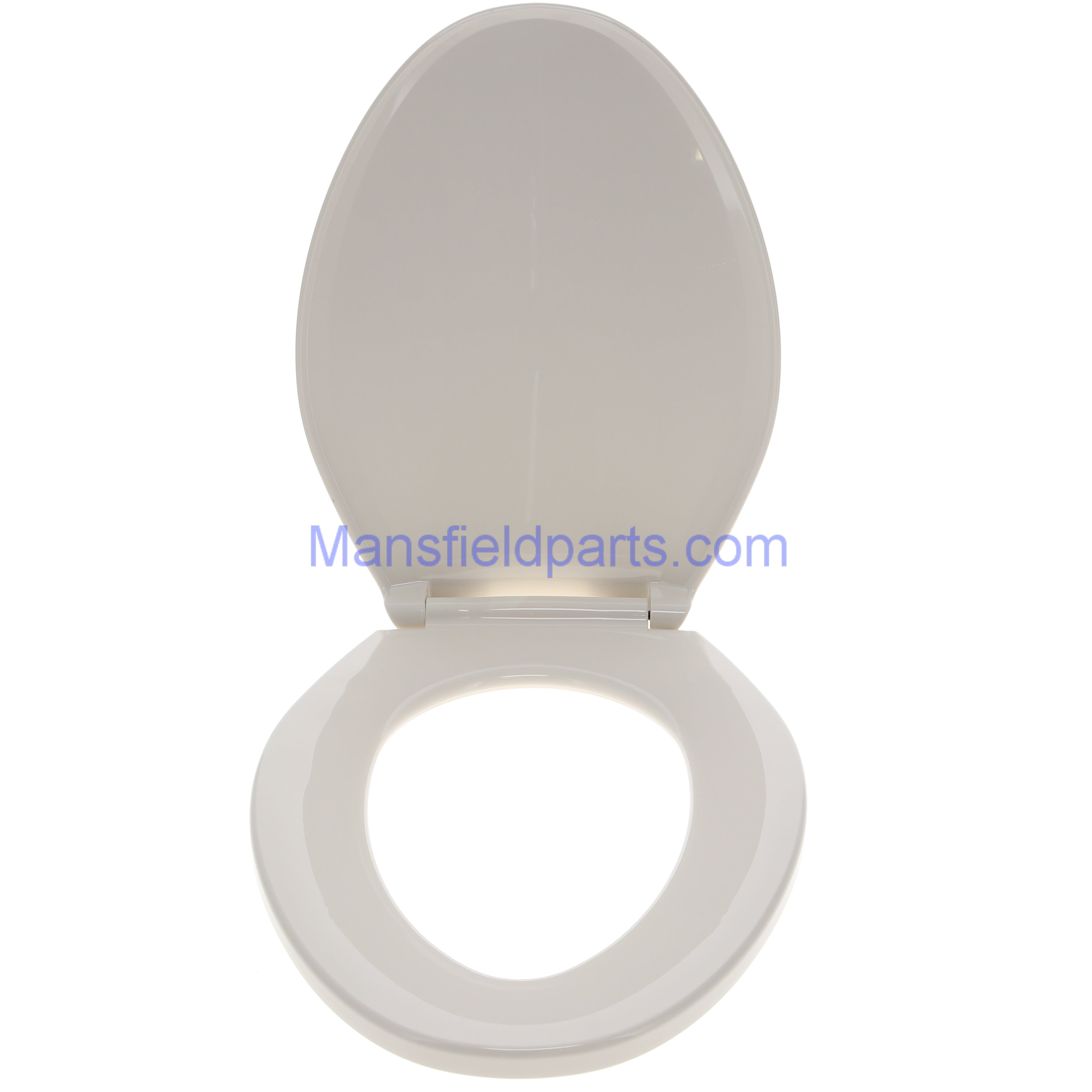 Mansfield Genuine Elongated Biscuit Slow Close Toilet Seat