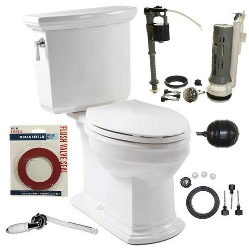 Toilet on sale replacement parts